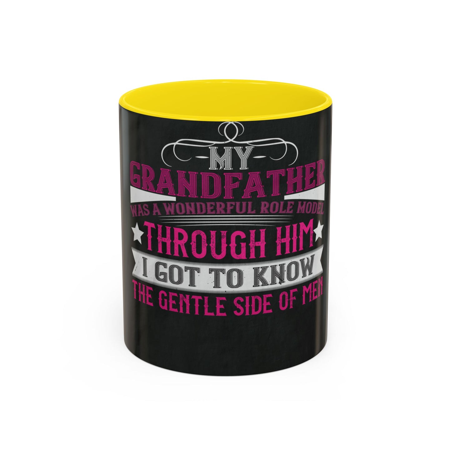 My grandfather was a wonderful role model-01 — Accent Mug 11/15oz