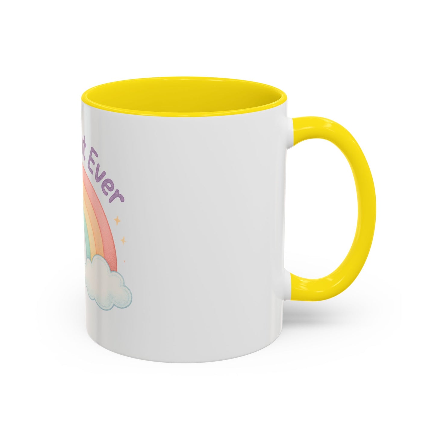Best Aunt Ever Rainbow Coffee Mug, Gift for Aunts, 11oz, 15oz, Cute Mug, Birthday Gift, Unique Coffee Cup