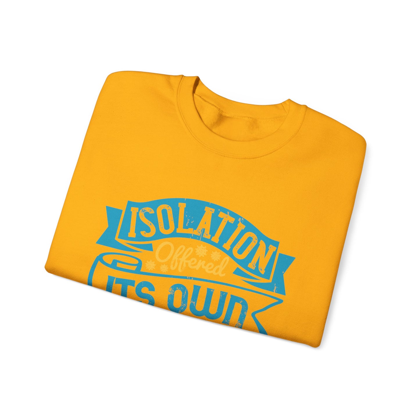 Isolation offered its own form of companionship-01 — Unisex Heavy Blend Crewneck (G18000)