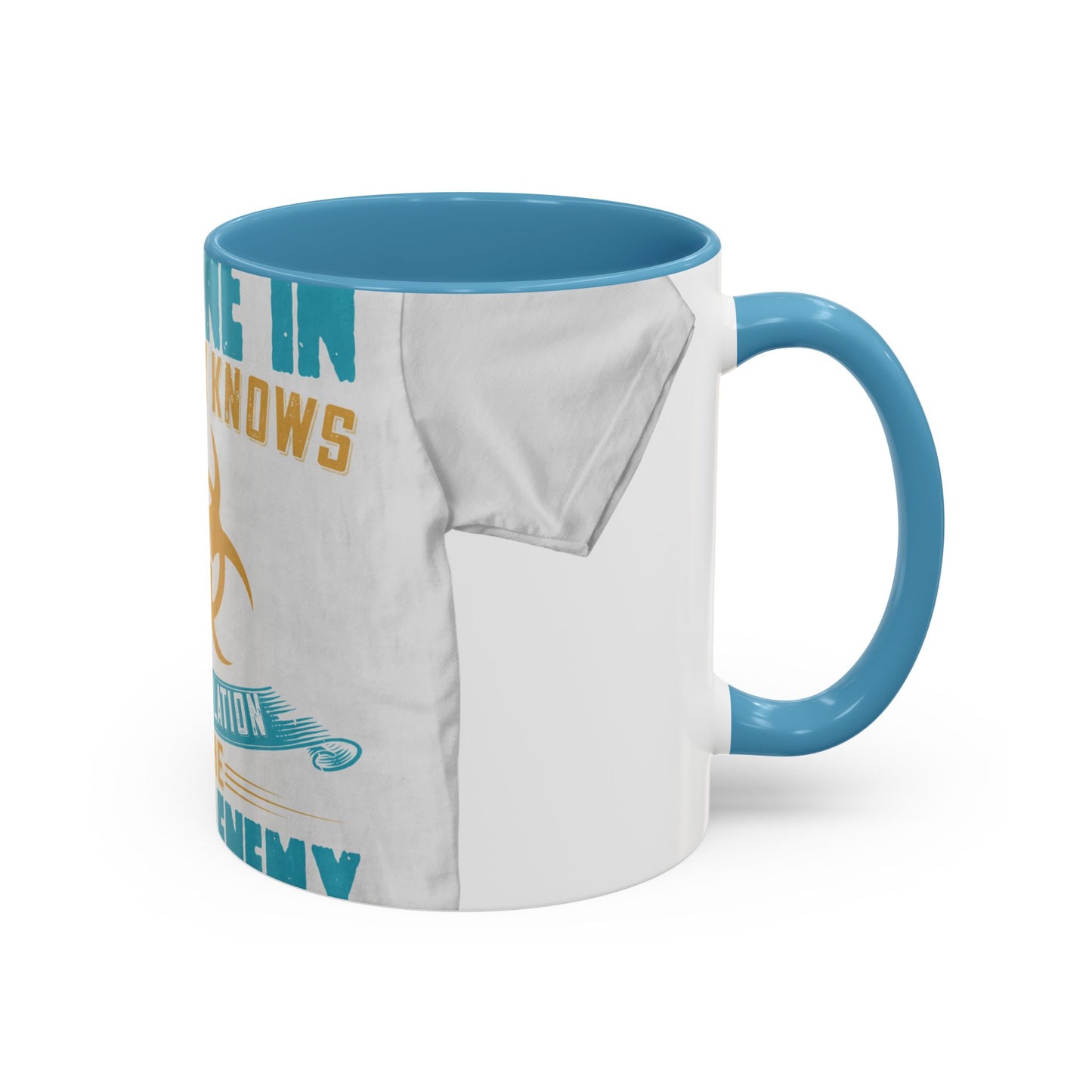 Anyone in recovery knows that isolation is the biggest enemy — Accent Mug 11/15oz