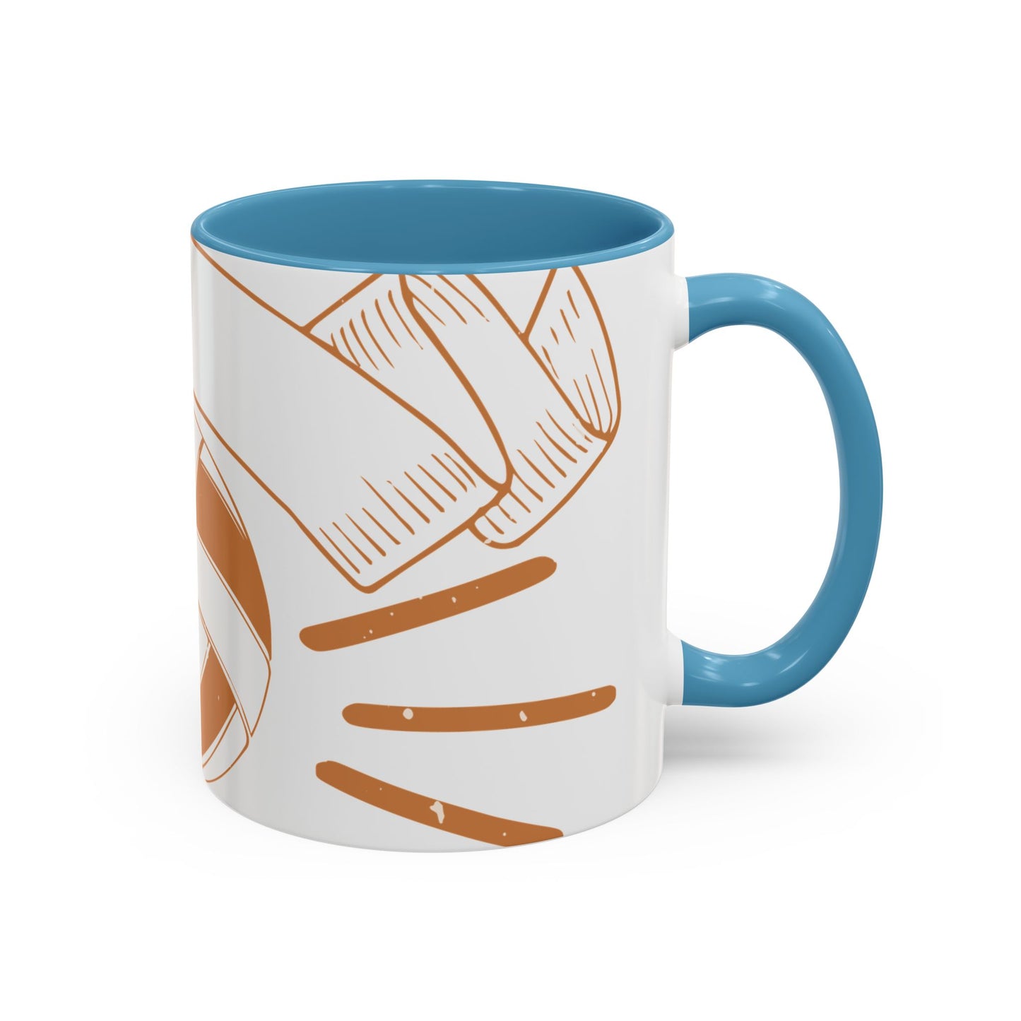 Volleyball Invented by men, perfected by women-01 — Accent Mug 11/15oz