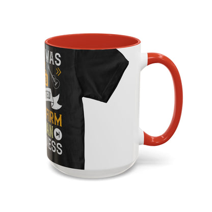 Music was invented to confirm human loneliness — Accent Mug 11/15oz