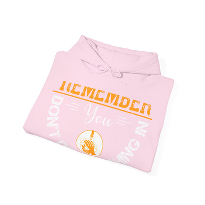 Remember you don't do anything in isolation-011 — Unisex Heavy Blend Hoodie (G18500)