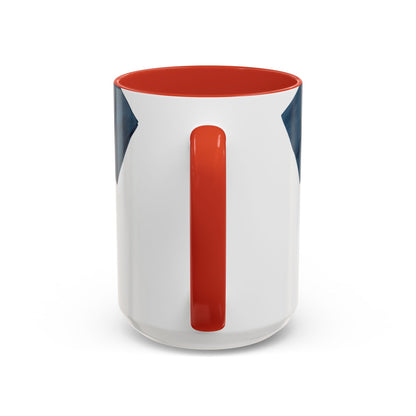 The politicians were talking themselves red, white and blue in the face — Accent Mug 11/15oz