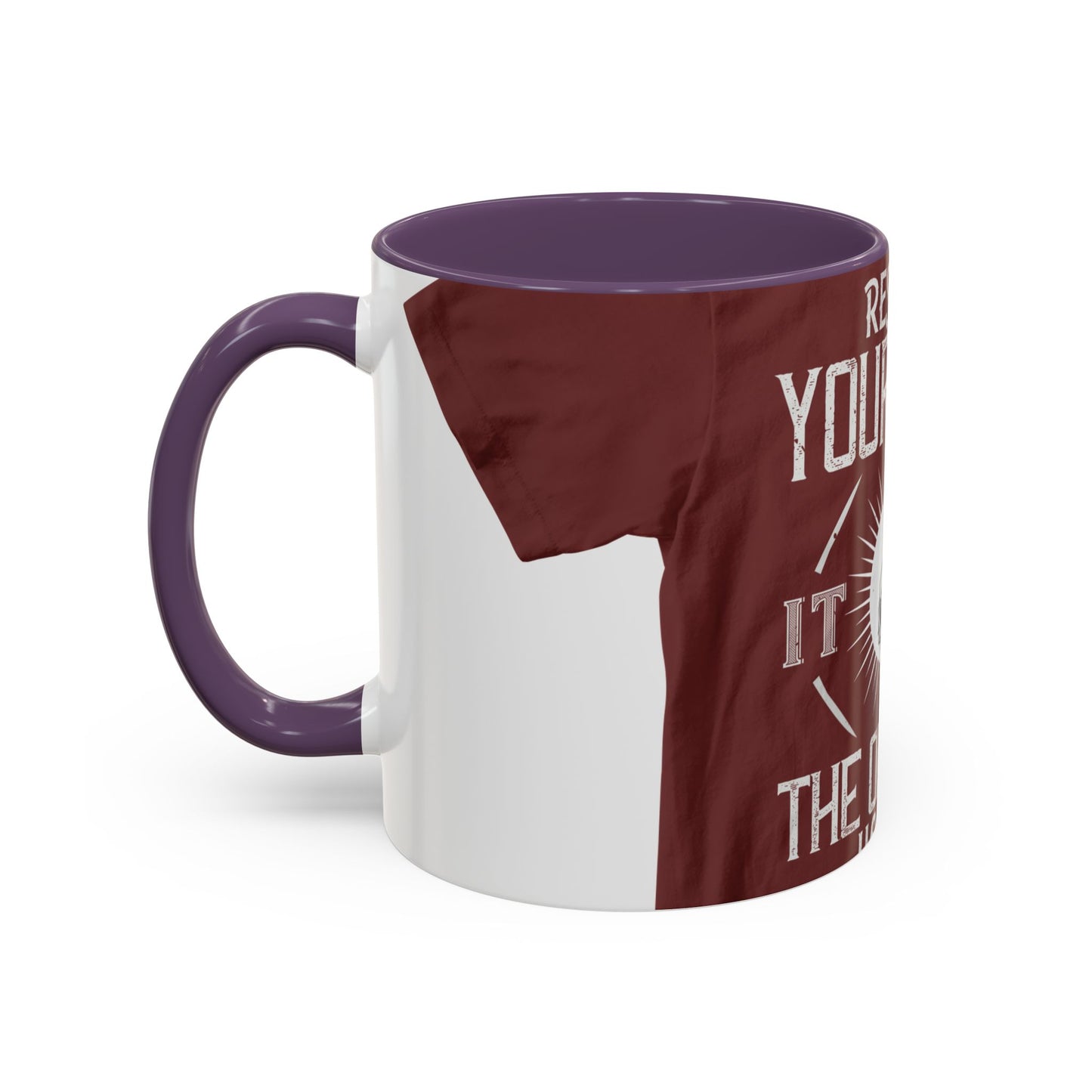 Respect your body. ItΓÇÖs the only one you get — Accent Mug 11/15oz
