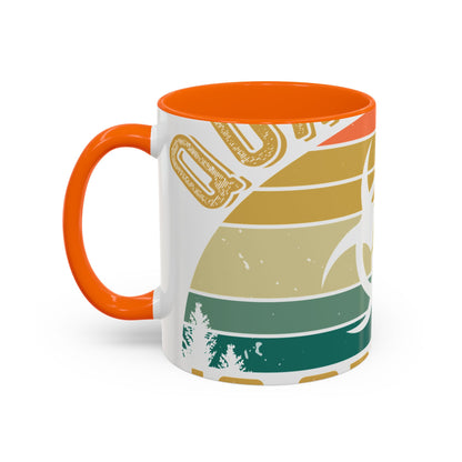 i think quarantine is spelled camping-01 — Accent Mug 11/15oz