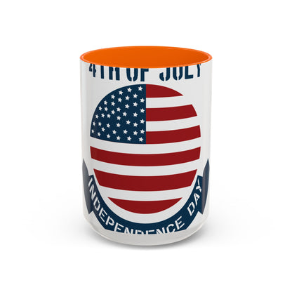 Fourth of july (42) — Accent Mug 11/15oz