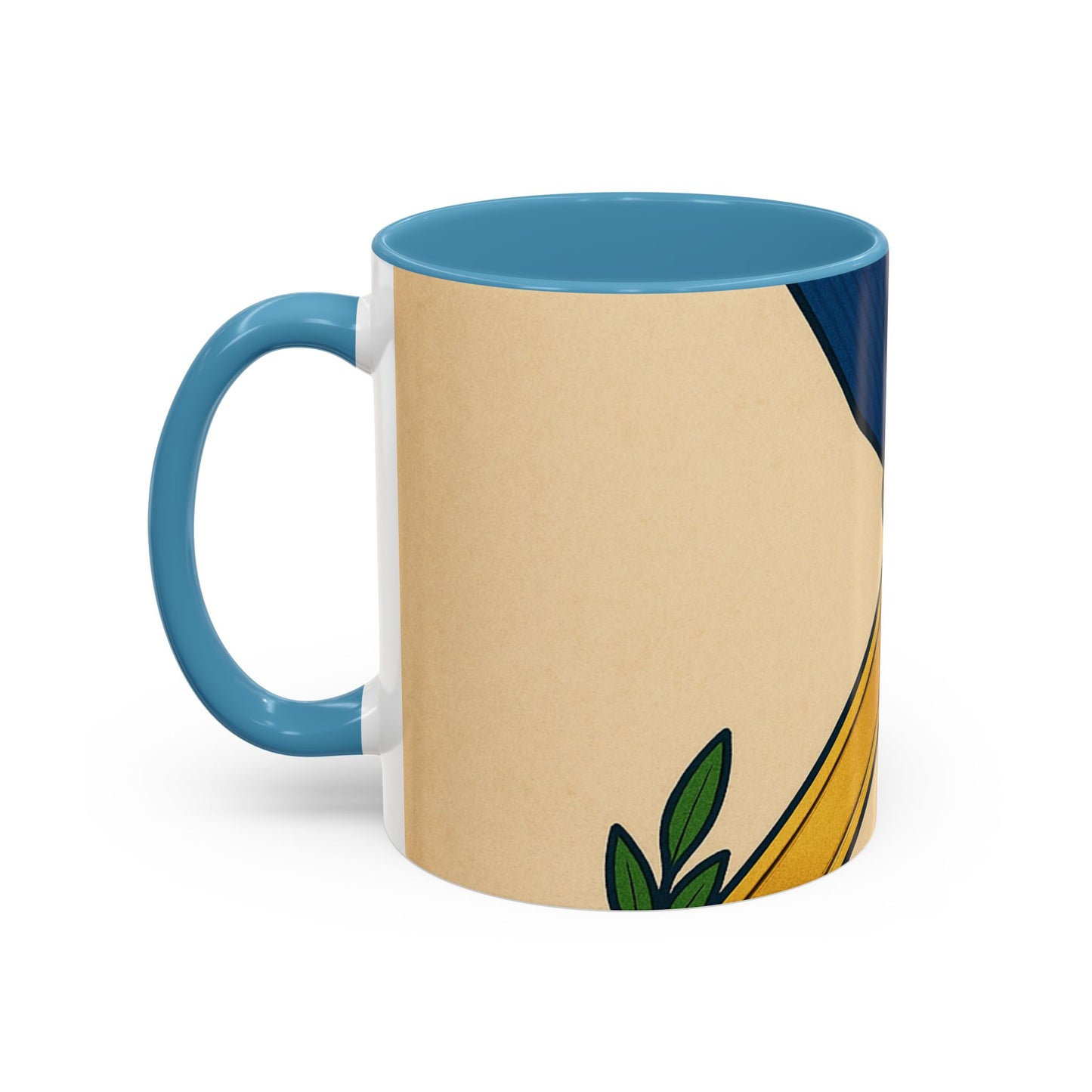 Worshipful master jewel Square — Accent Mug 11/15oz