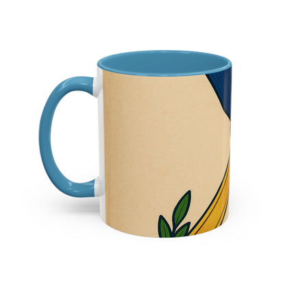 Worshipful master jewel Square — Accent Mug 11/15oz