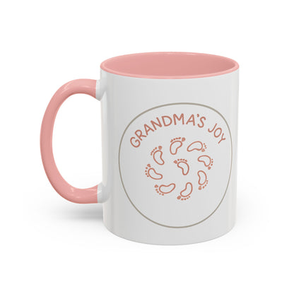 Accent Coffee Mug - Grandma's Joy | Perfect Gift for Grandparents, Coffee Lovers, Family Gatherings, Birthdays, Special [...]