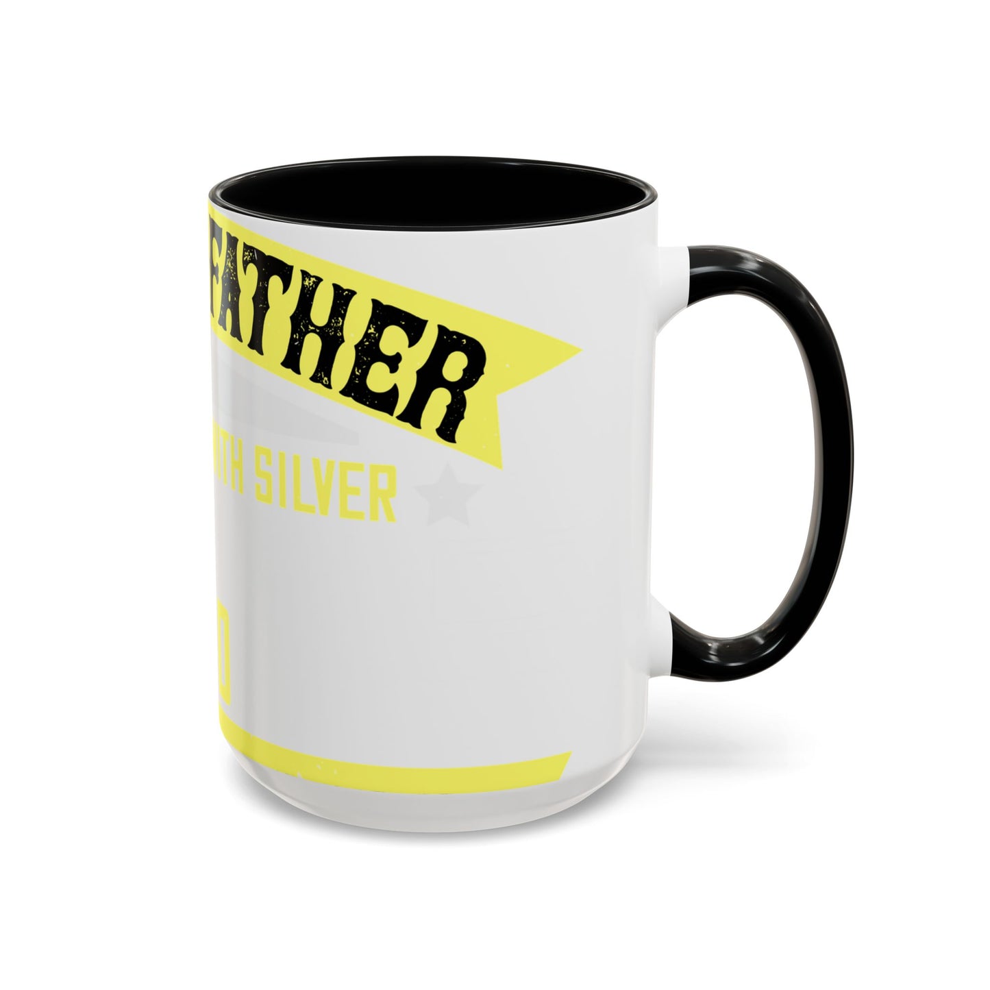 A grandfather is someone with silver-01 — Accent Mug 11/15oz
