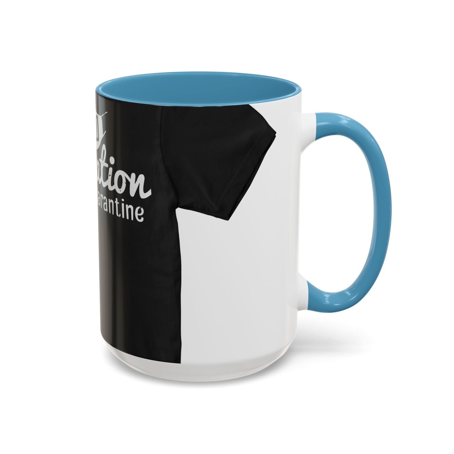 2020 staycation aka quarantine — Accent Mug 11/15oz
