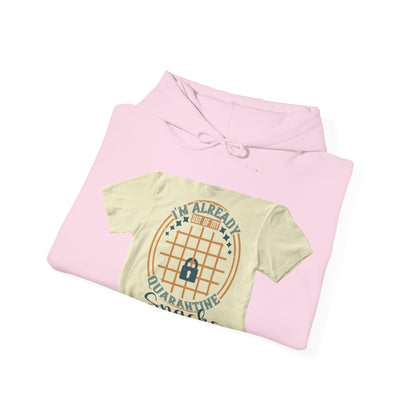i'm already out of my quarantine snacks — Unisex Heavy Blend Hoodie (G18500)