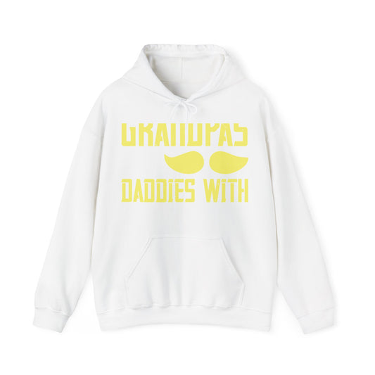 Grandpas are daddies with extra practice-02 — Unisex Heavy Blend Hoodie (G18500)