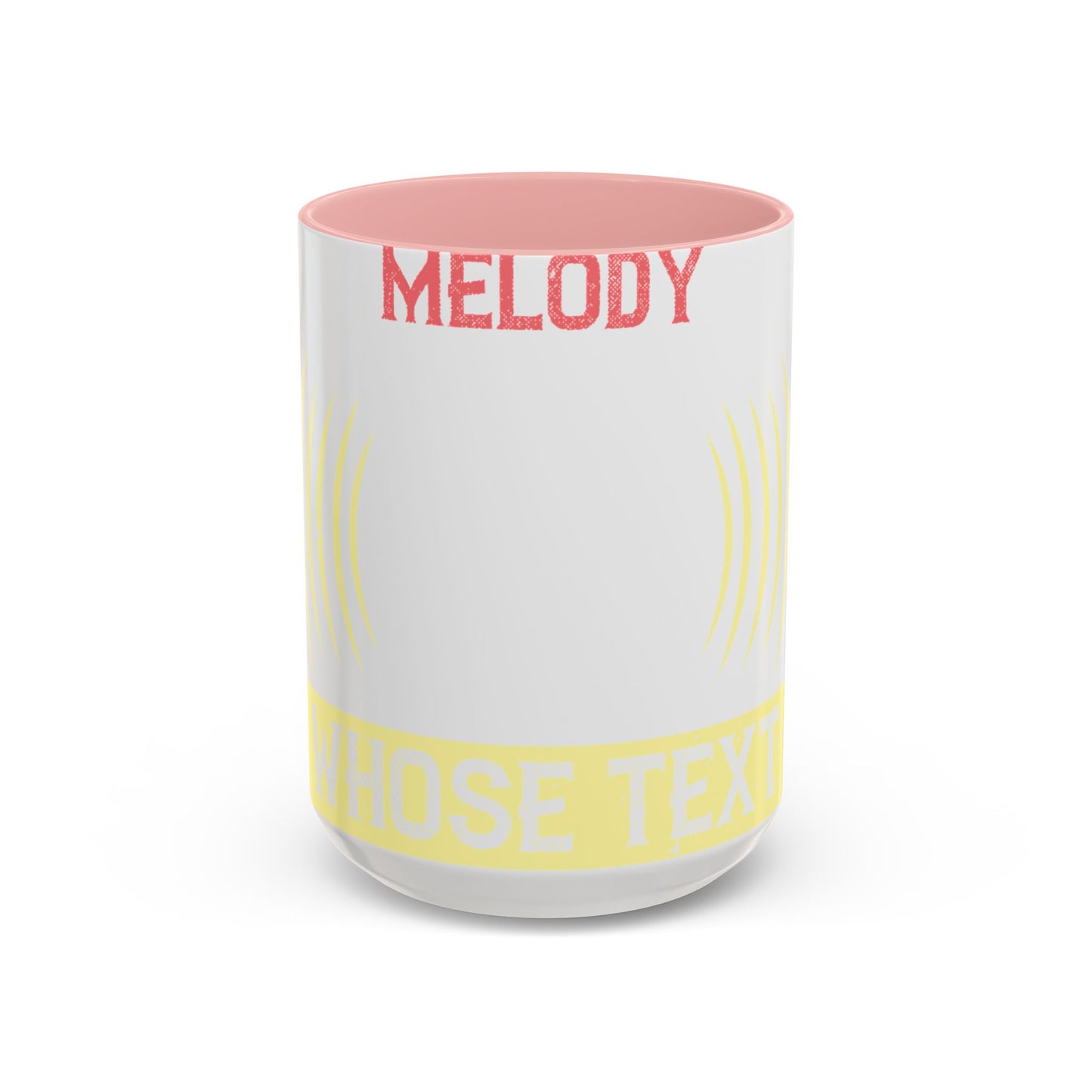 Music is the melody whose text is the world-01 — Accent Mug 11/15oz