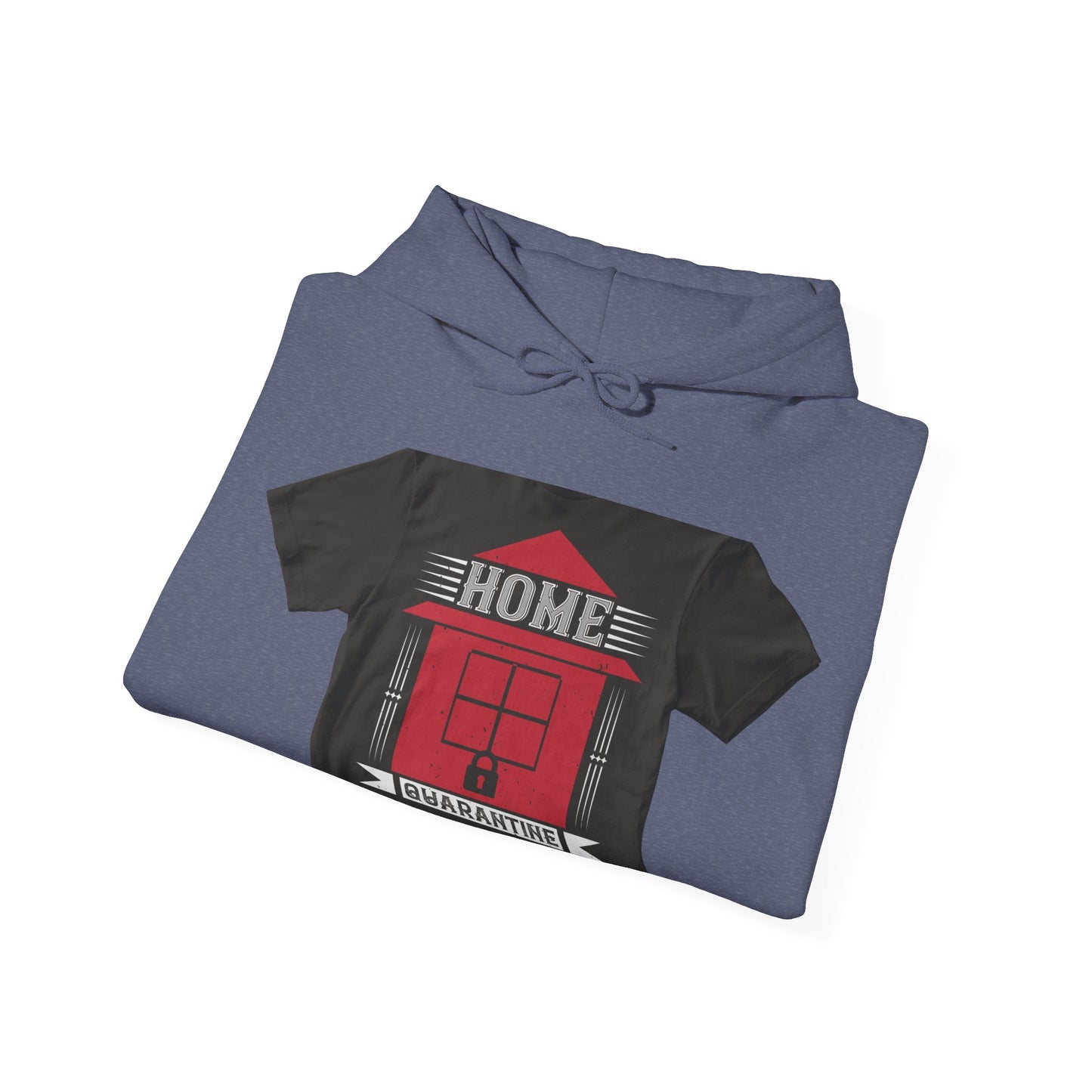 home quarantine — Unisex Heavy Blend Hoodie (G18500)