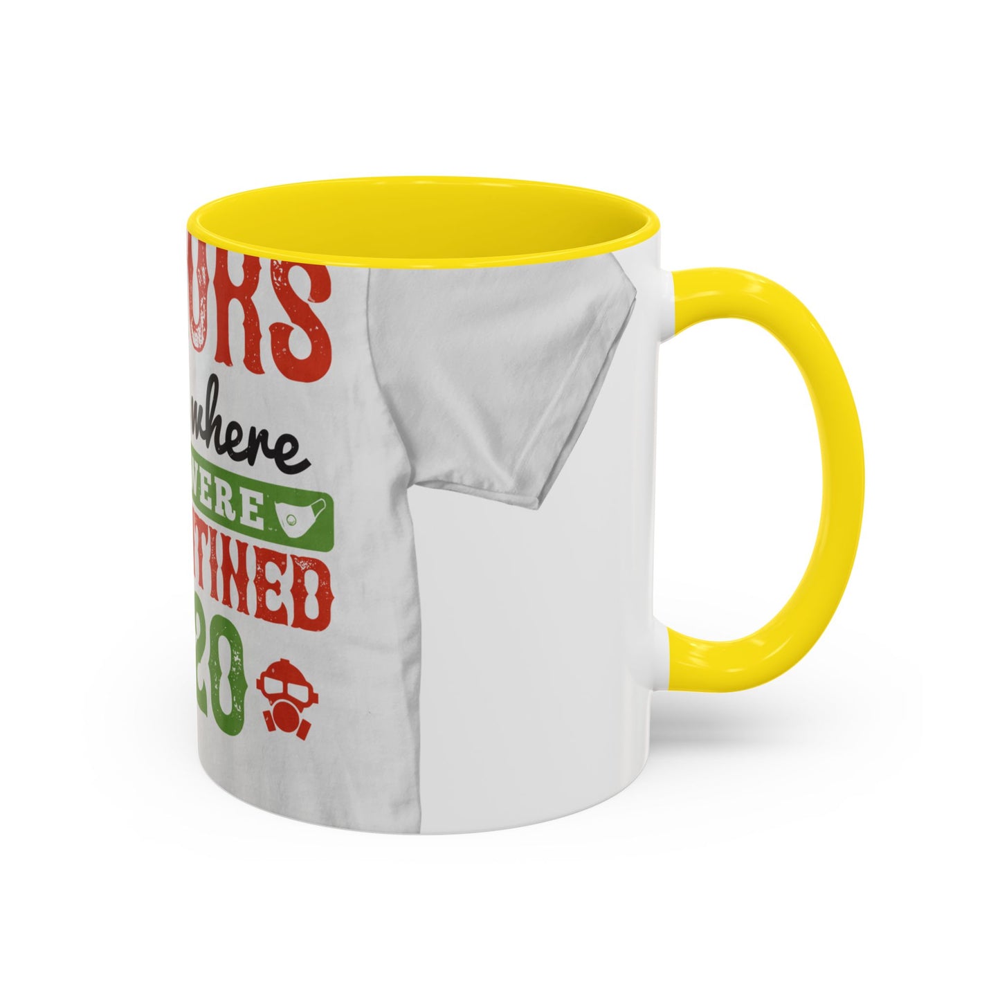 seniors the one where they were quarantined 2020 — Accent Mug 11/15oz