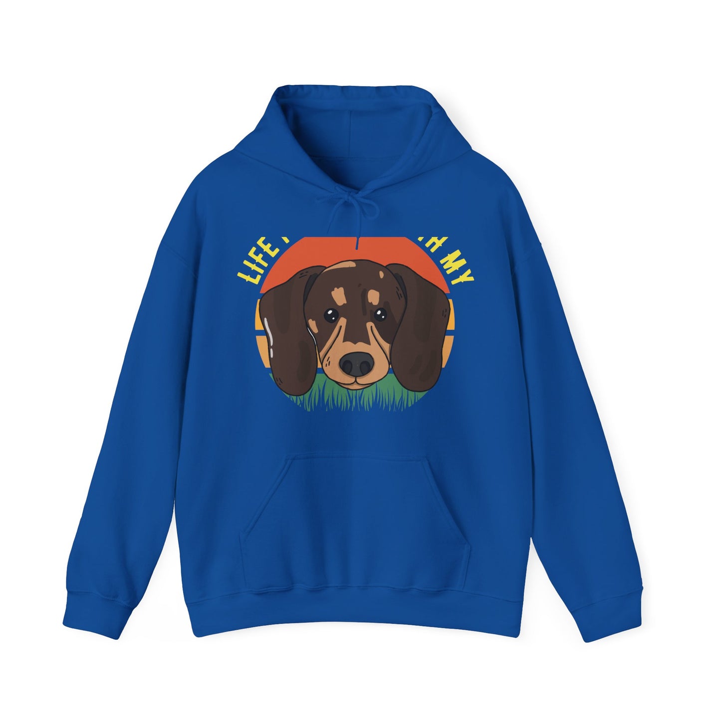 Dog (19) — Unisex Heavy Blend Hoodie (G18500)