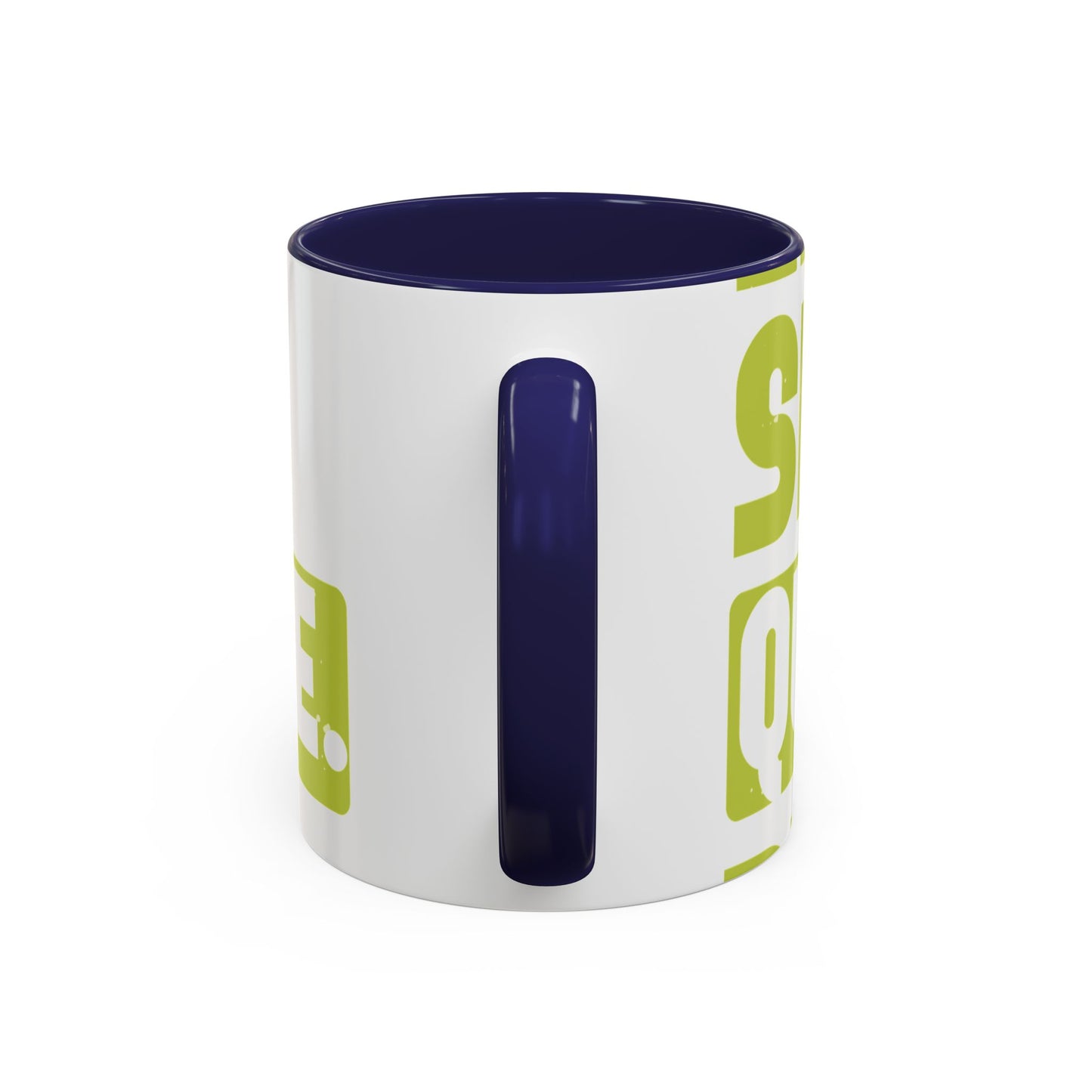 eat sleep quarantine repeat-01 — Accent Mug 11/15oz