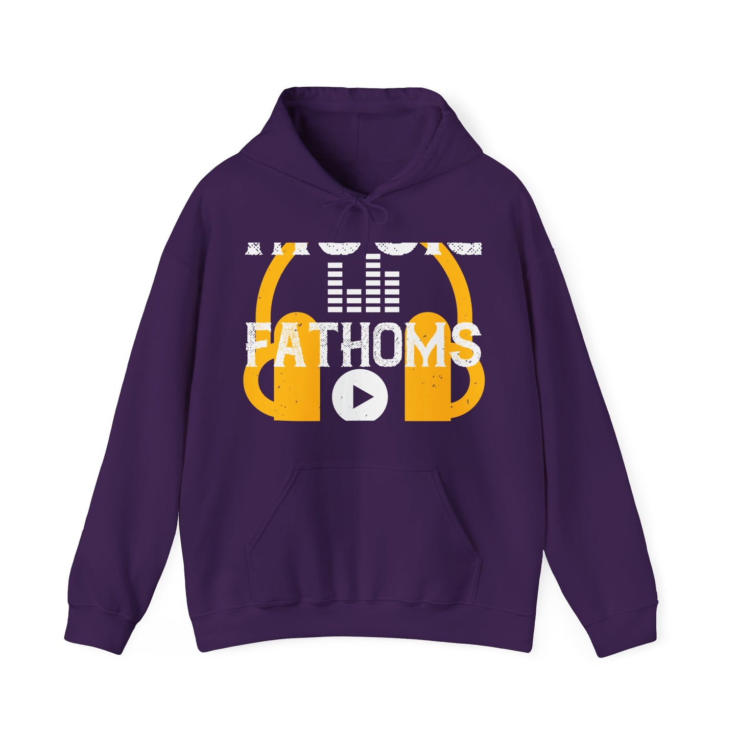 Music Fathoms The Sky-01 — Unisex Heavy Blend Hoodie (G18500)