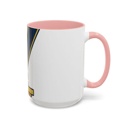 Junior Warden JW-- the plumb — Accent Mug 11/15oz