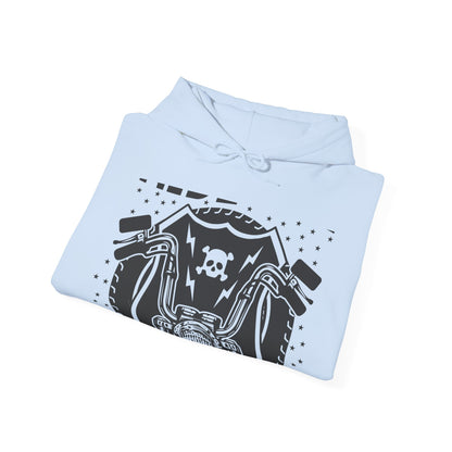 Motorbike (32) — Unisex Heavy Blend Hoodie (G18500)