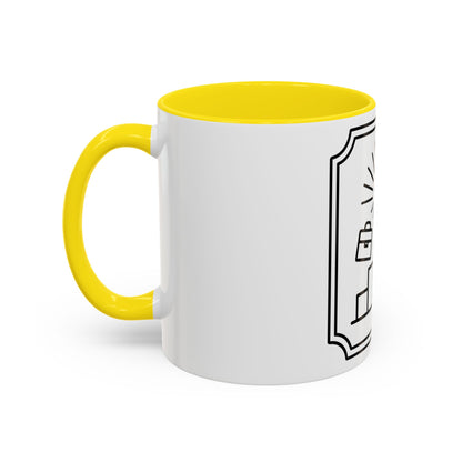 Finance Coffee Mug, Stock Trader Analyst Gift, Bar-Chart Staircase, Briefcase, Climb the Chart