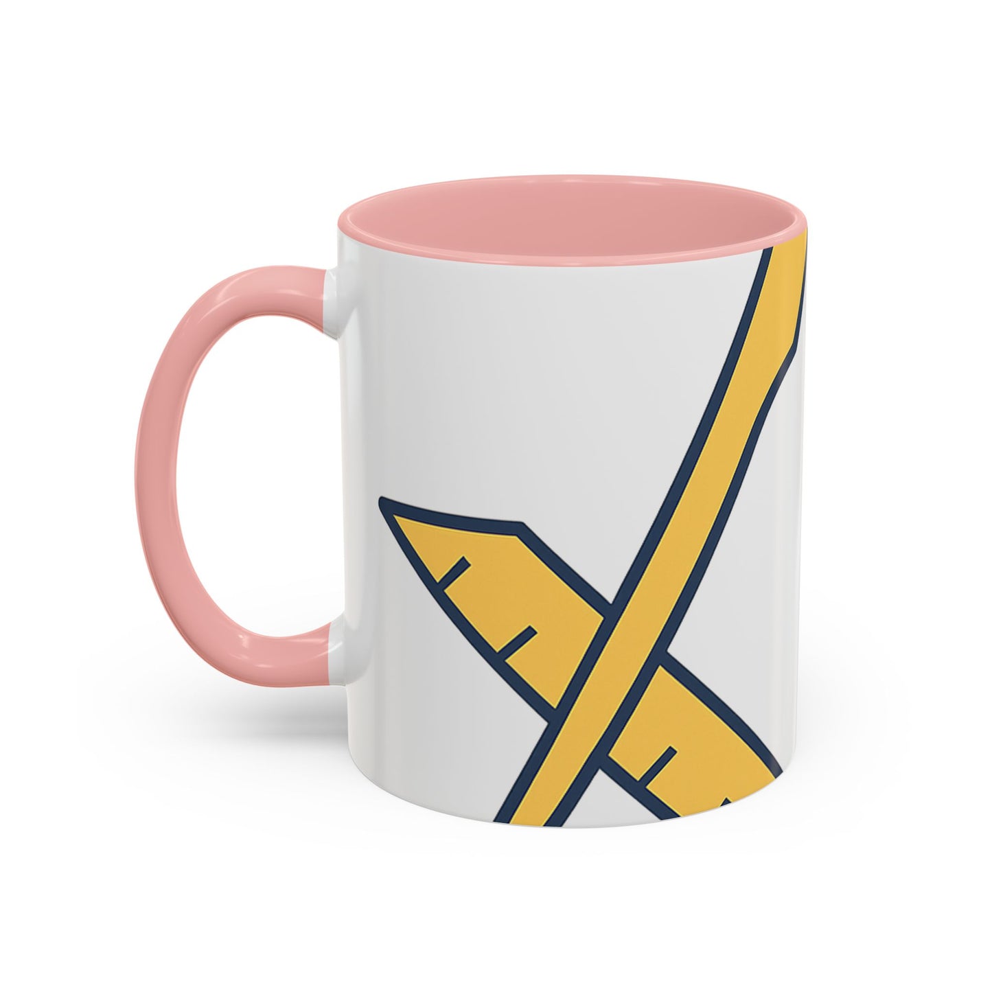 Plain Square and compass — Accent Mug 11/15oz