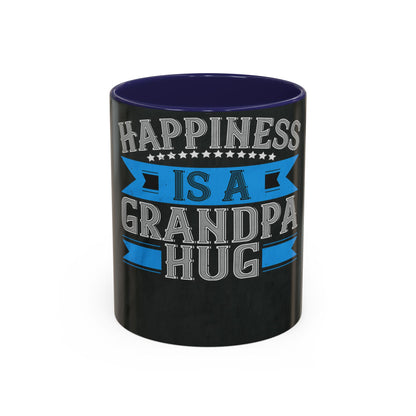 Happiness is a grandpa hug-02 — Accent Mug 11/15oz