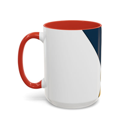 Senior Warden SW  the level — Accent Mug 11/15oz
