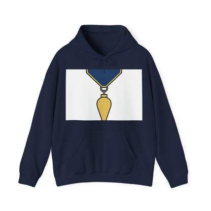 Junior Warden -JW - white bg — Unisex Heavy Blend Hoodie (G18500)