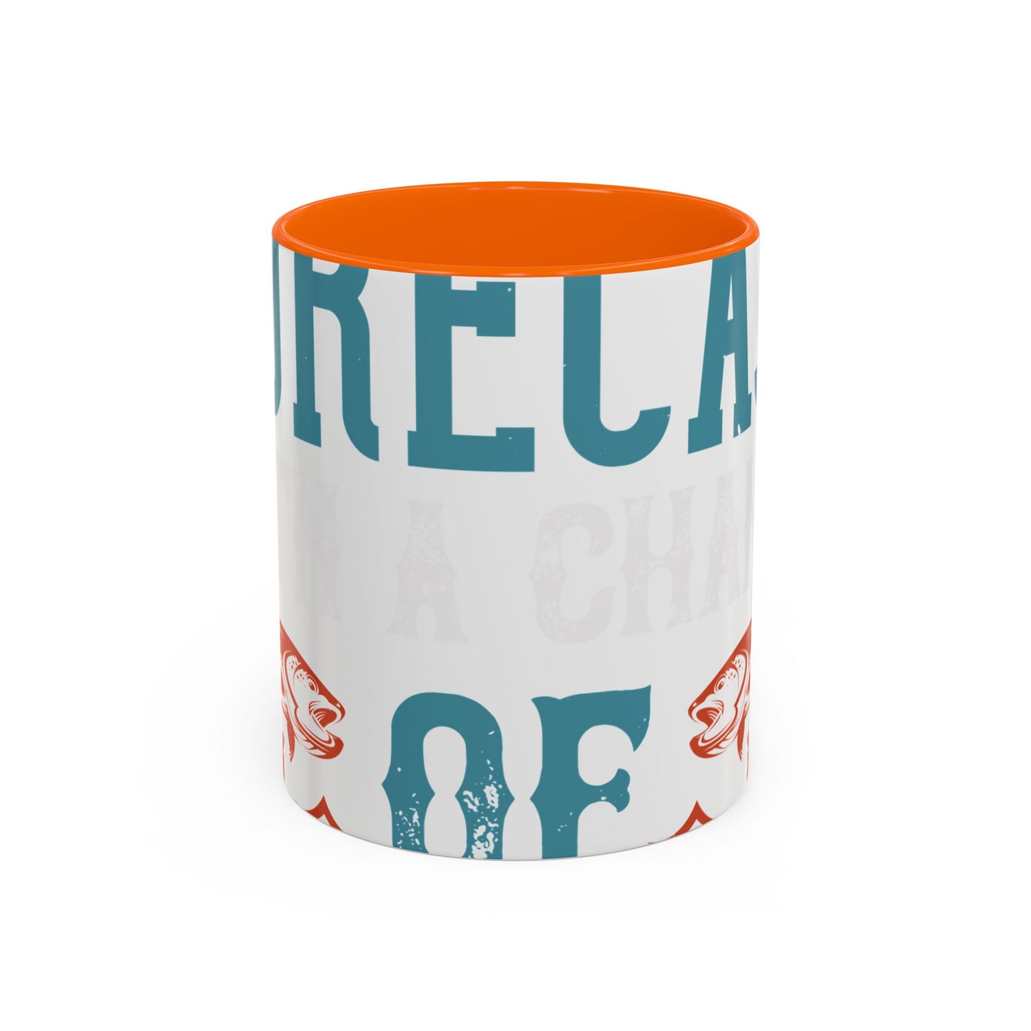 WEEKEND FORECAST WITH A CHANGE OF FISHING-01 — Accent Mug 11/15oz