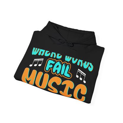 Music (28) — Unisex Heavy Blend Hoodie (G18500)