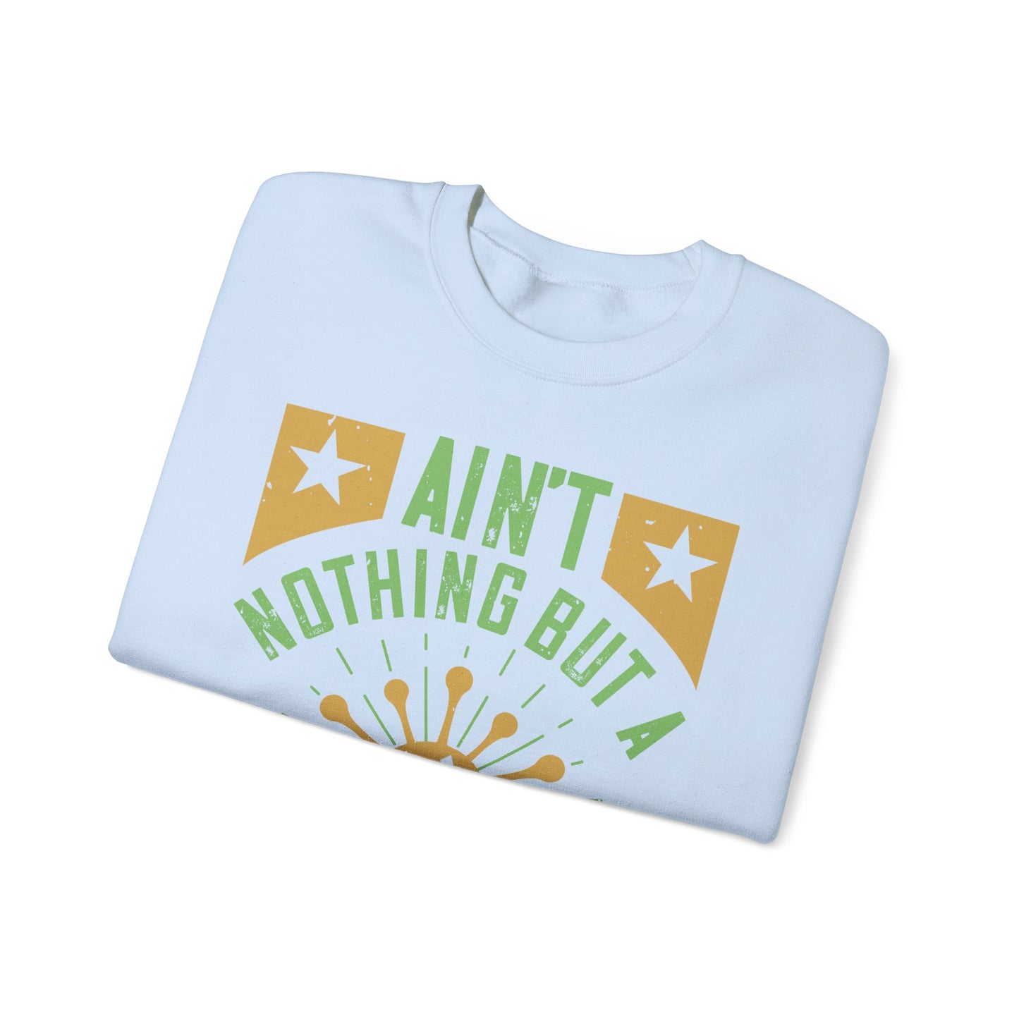 ain't nothing but a quarantine-01 — Unisex Heavy Blend Crewneck (G18000)