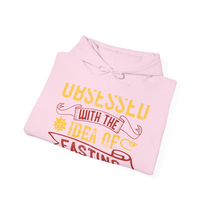 I was obsessed with the idea of fasting and isolation-01 — Unisex Heavy Blend Hoodie (G18500)