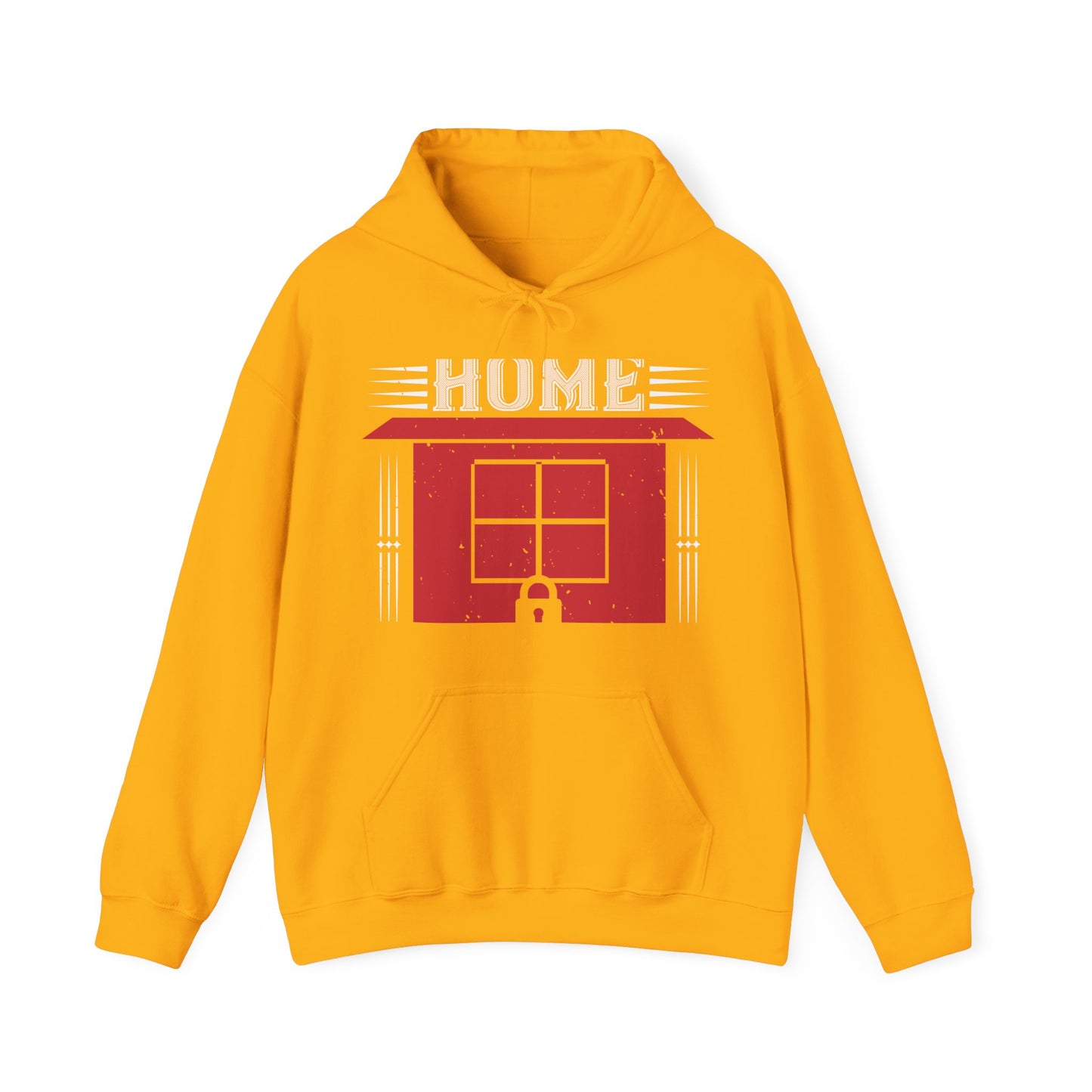 home quarantine-01 — Unisex Heavy Blend Hoodie (G18500)