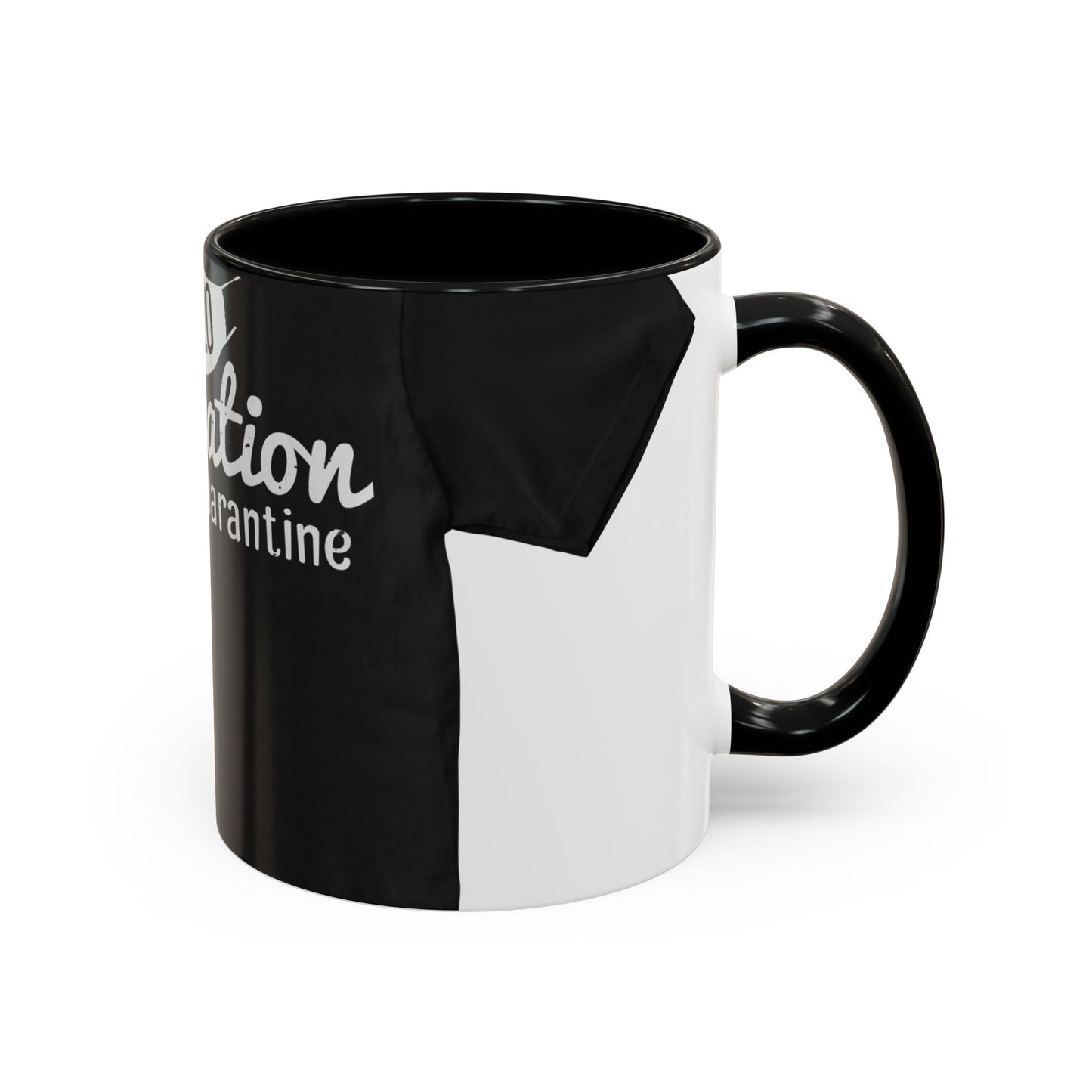 2020 staycation aka quarantine — Accent Mug 11/15oz