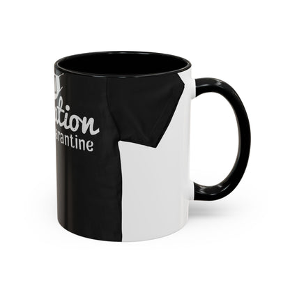 2020 staycation aka quarantine — Accent Mug 11/15oz