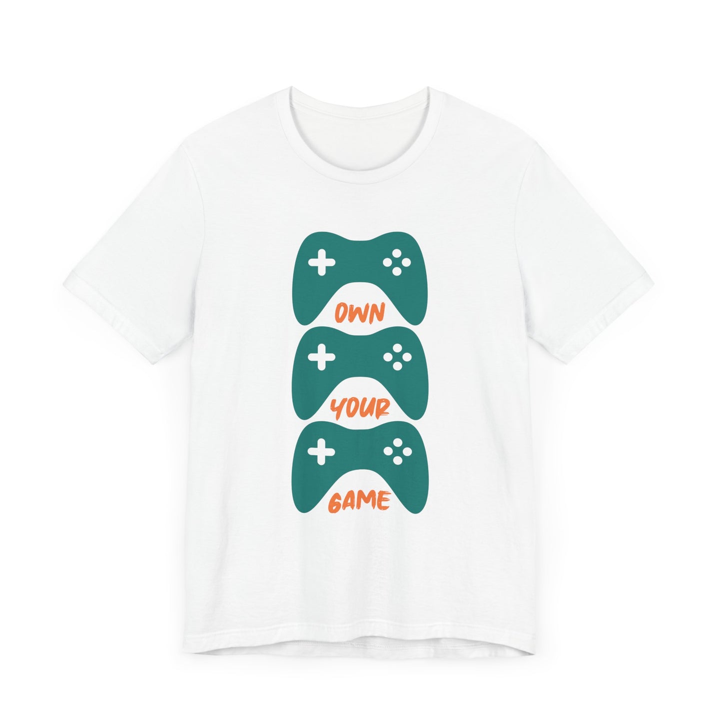 Own Your Game T-shirt, Gameboy Tshirt, Game Lover Shirt, Gaming Boy Unisex Shirt, Gamer Crewneck Shirt, Short Sleeve Tee, Gift for Him