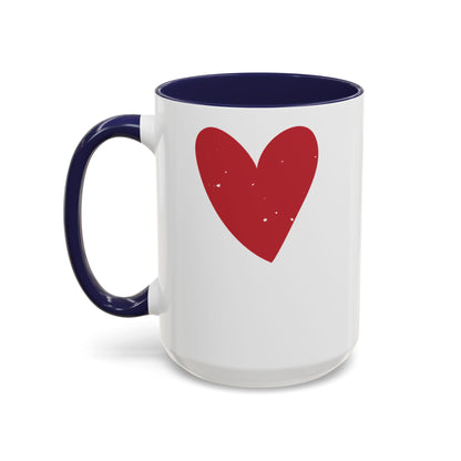 Being sisters means you always have back up-1 — Accent Mug 11/15oz