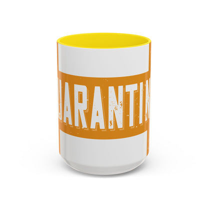 straight outta quarantine class of 2020-01 — Accent Mug 11/15oz