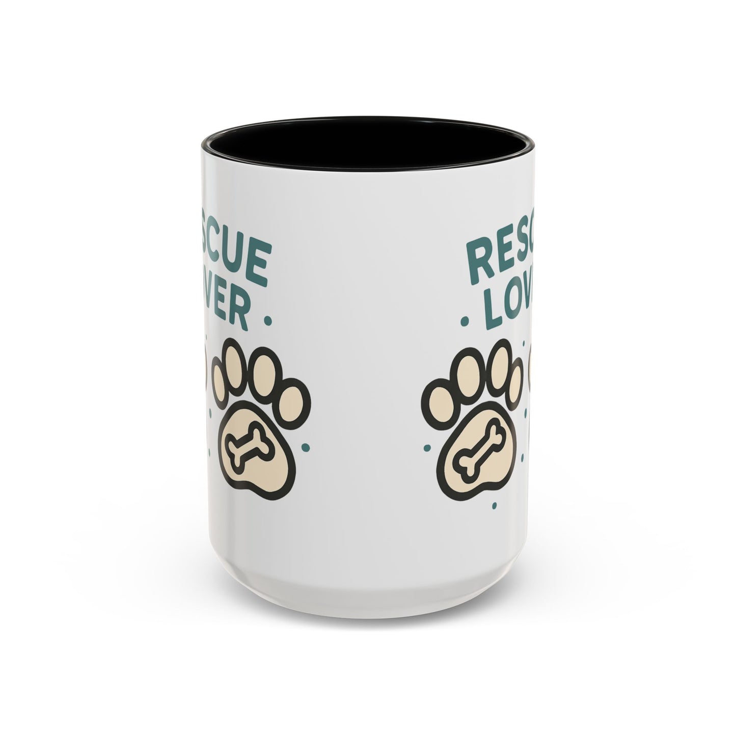 Rescue Lover Coffee Mug, Pet Owner Gift, Animal Rescue Merchandise, Dog Lover Cup, Rescue Pet Appreciation