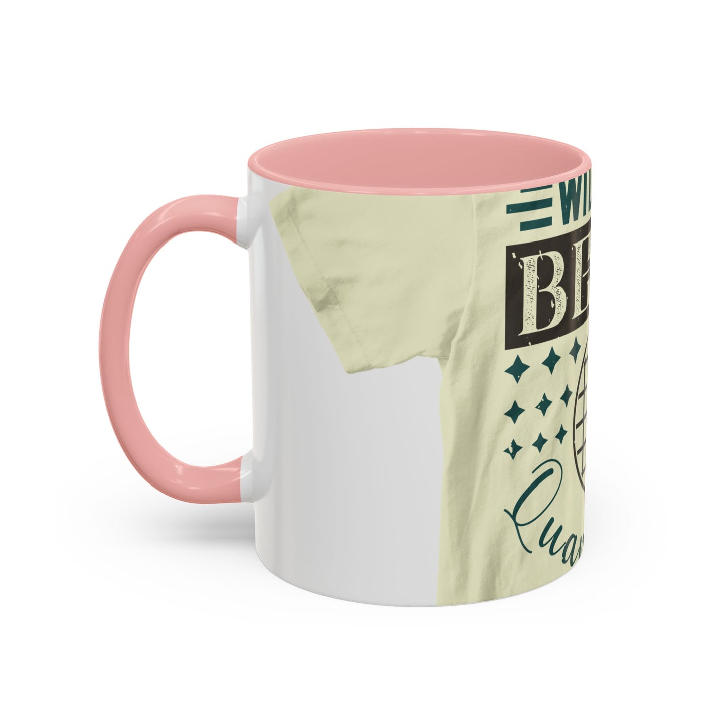will you be my quarantine — Accent Mug 11/15oz