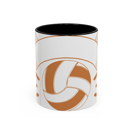 Volleyball Invented by men, perfected by women-01 — Accent Mug 11/15oz