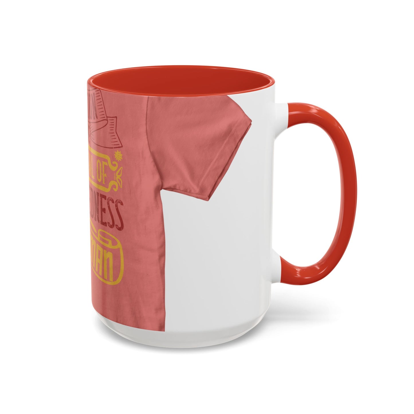 Isolation is the sum total of wretchedness to a man — Accent Mug 11/15oz