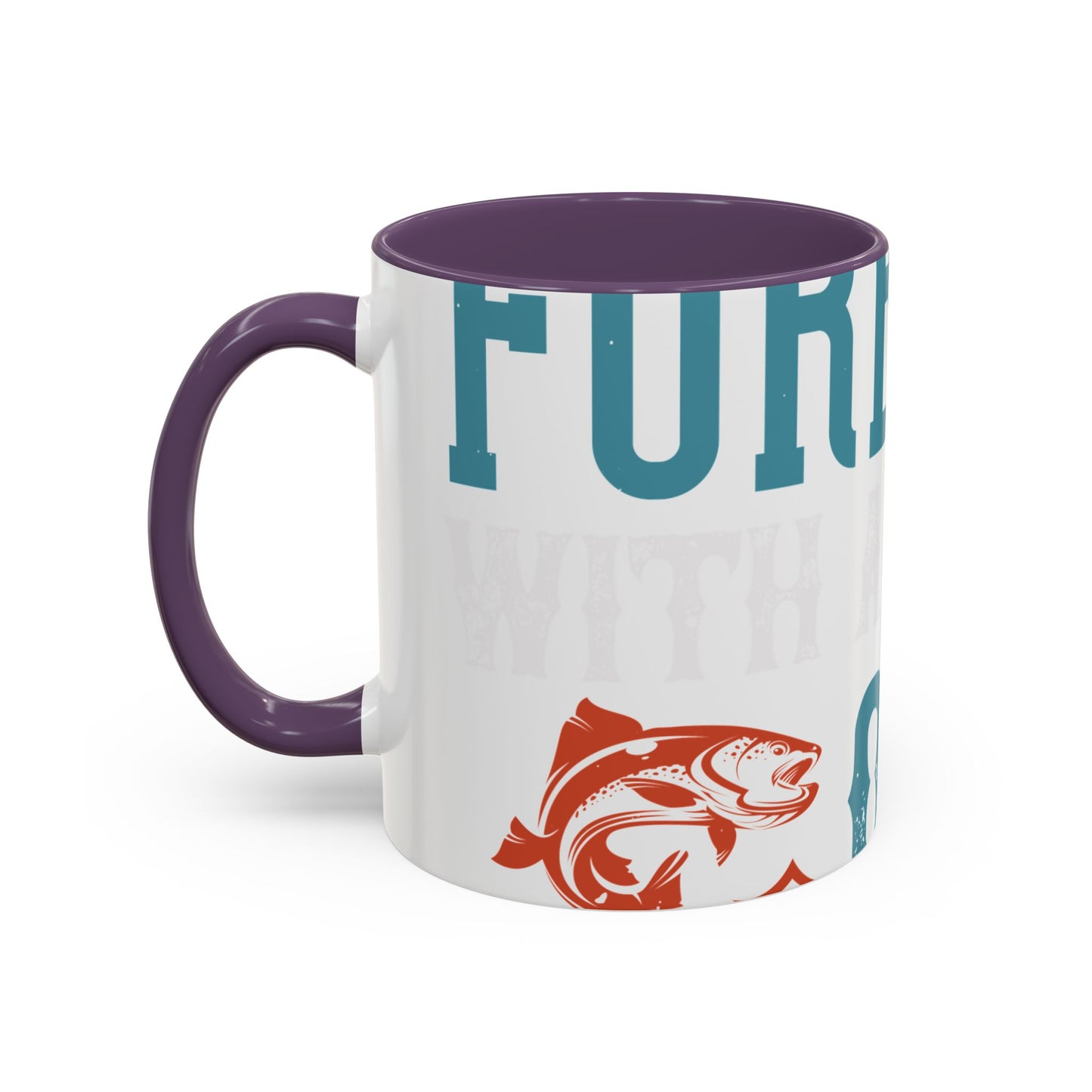 WEEKEND FORECAST WITH A CHANGE OF FISHING-01 — Accent Mug 11/15oz