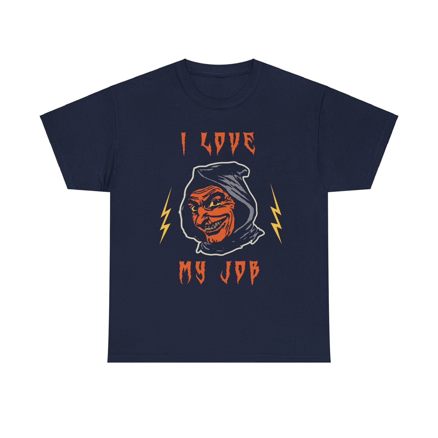 I Love My Job Halloween Nurse T-Shirt - Funny Healthcare Costume Tee - Spooky Medical Gift - Scary Nurse Appreciation Shirt