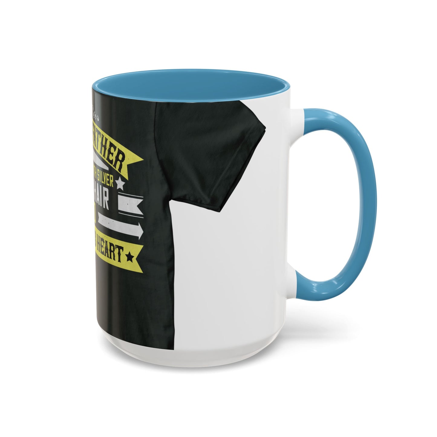 A grandfather is someone with silver-02 — Accent Mug 11/15oz