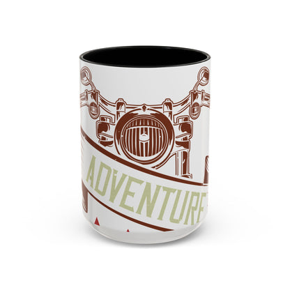 life is either a daring adventure or nothing-01 — Accent Mug 11/15oz