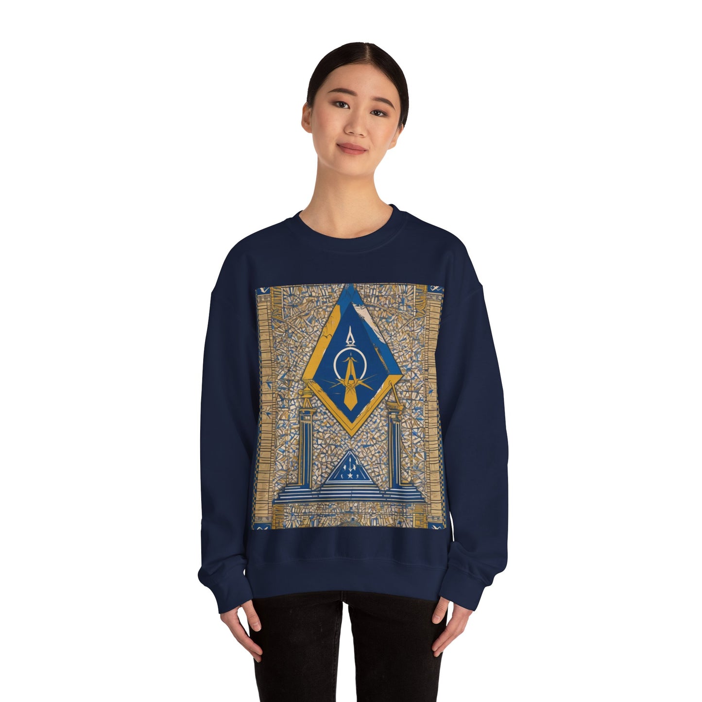 masonic_00197.png — Unisex Heavy Blend Crewneck (G18000)